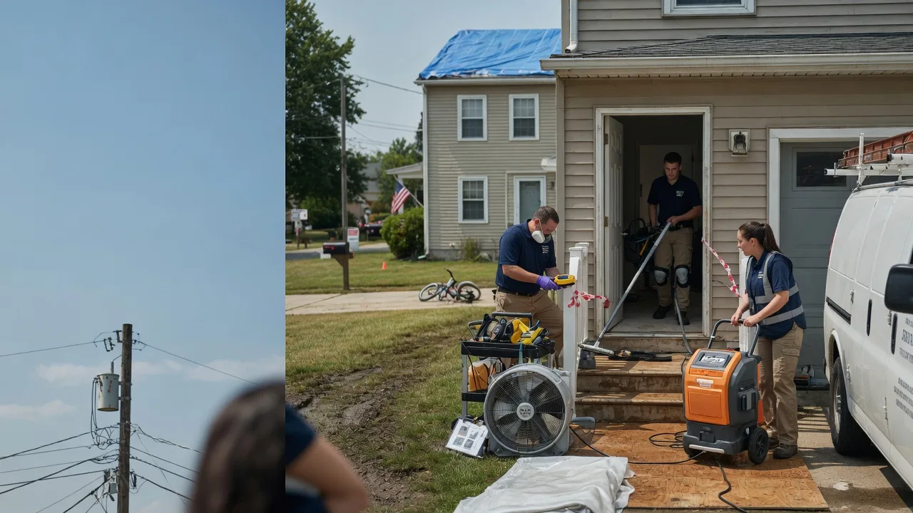 Water Damage Repair in Franktown, VA near me